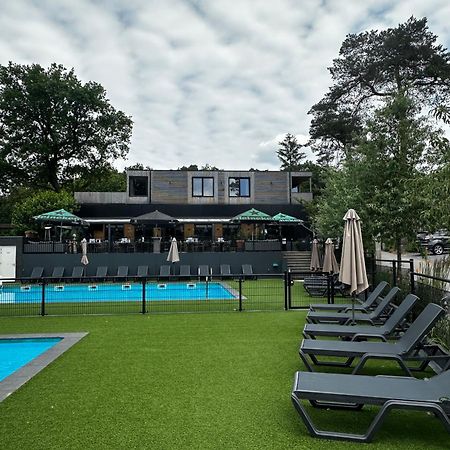 Sfeervolle Blokhut Op De Veluwe Op Recreatiepark Topparken In Beekbergen Met Vrije Tuin En Eigen Parkeerplaats Kültér fotó